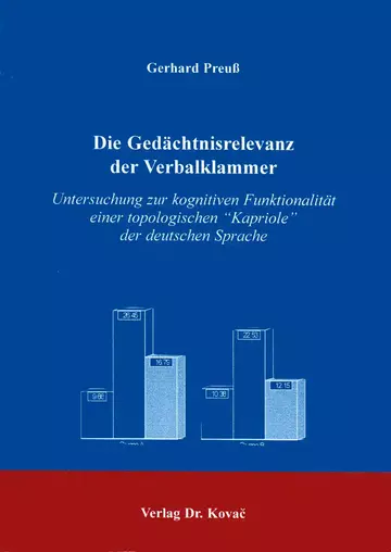 Preuß: Die Gedächtnisrelevanz der Verbalklammer