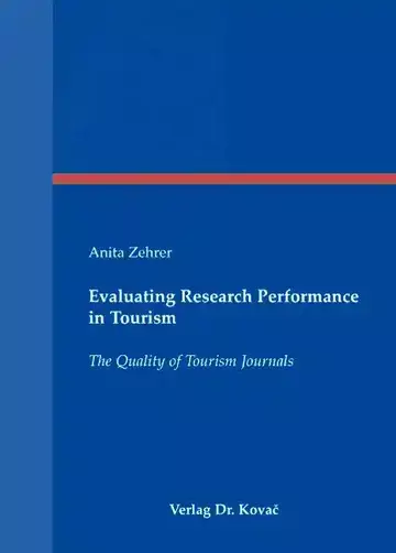 Anita Zehrer: Evaluating Research Performance in Tourism