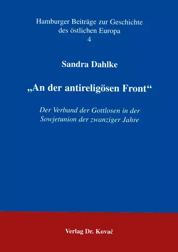 Dahlke: An der antireligiösen Front