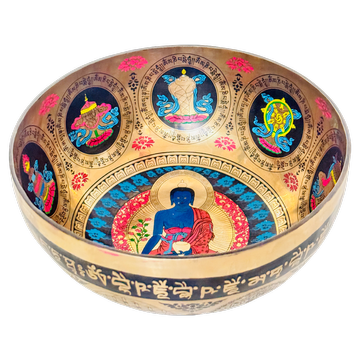 Klangtherapieschale – Himalayacrafts – Medezin Buddha