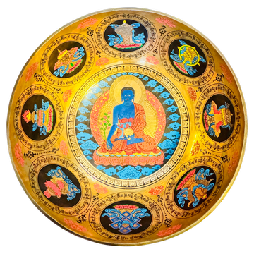 Klangtherapieschale – Himalayacrafts – Medezin Buddha