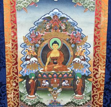 Shakyamuni Buddha Thangka
