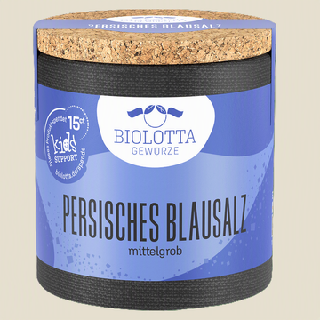 BIOLOTTA Persisches Blausalz, mittelgrob 100g