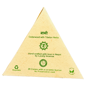 Chakra Räucherkegel