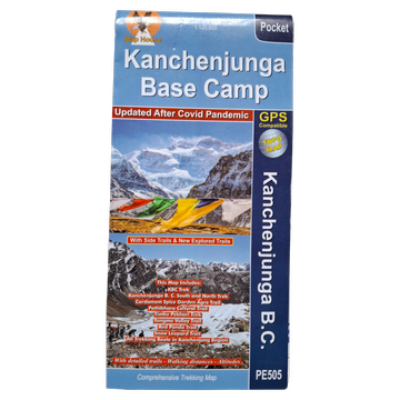 Kanchenjunga Base Camp Karte - PE 505