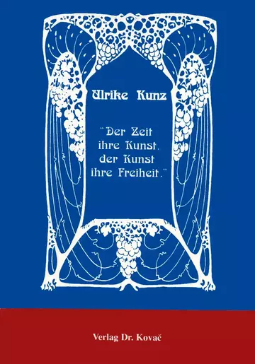 Kunz: Der Zeit ihre Kunst, der Kunst ihre Freiheit
