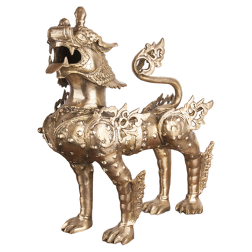 Statue – Löwe – Bronze