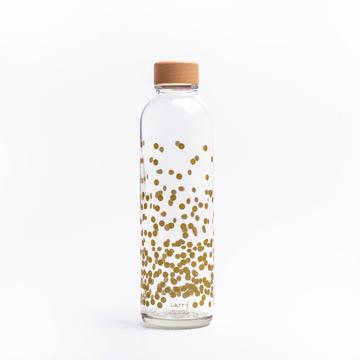 Glastrinkflasche Pure Gold 0,7 l