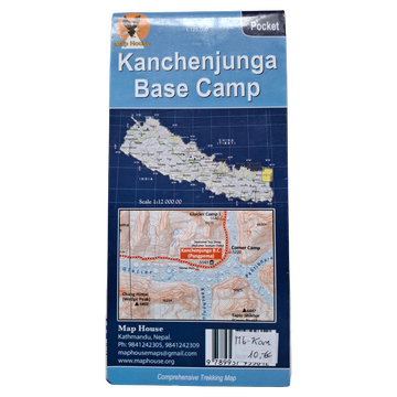 Kanchenjunga Base Camp Karte - PE 505