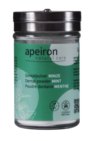 Apeiron Dentalpulver Minze 40g
