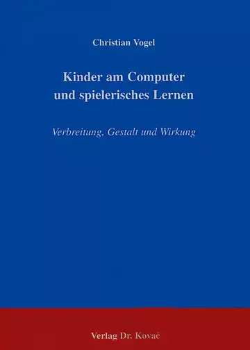 Vogel: Kinder am Computer und spielerisches Lernen