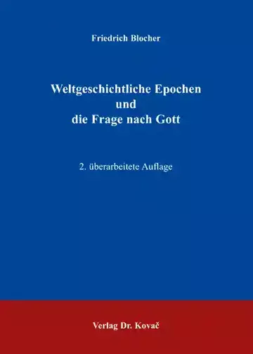 Blocher: Weltgeschichtliche Epochen und die Frage nach Gott