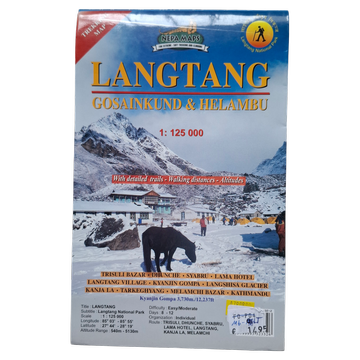 Langtang Karte