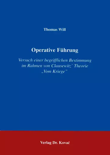 Thomas Will: Operative Führung