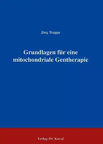 Trappe: Grundlagen für eine mitochondriale Gentherapie