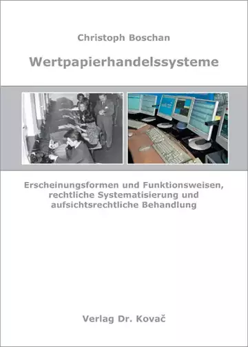 Christoph Boschan: Wertpapierhandelssysteme