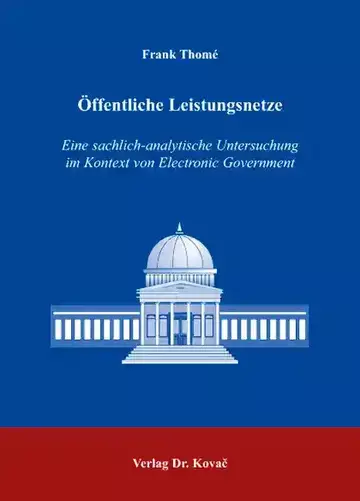 Frank Thomé: Öffentliche Leistungsnetze