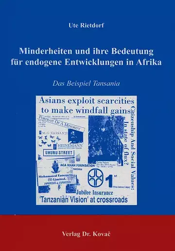 Rietdorf: Minderheiten und ihre Bedeutung für endogene Entwicklungen in Afrika