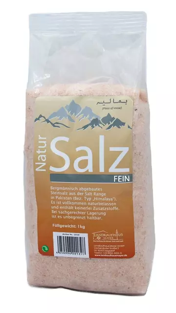 Rosa Kristallsalz fein 1kg