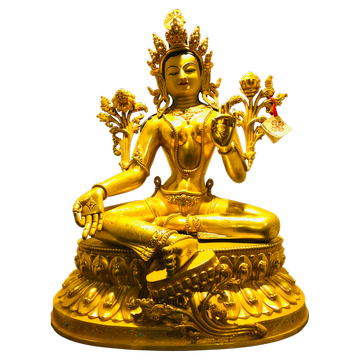Statue – Himalayacrafts – GRÜNE TARA – Weibliche Buddha