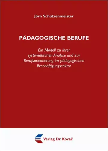 Jörn Schützenmeister: Pädagogische Berufe