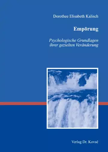 Dorothee Elisabeth Kalisch: Empörung