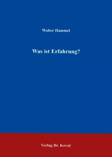 Hammel: Was ist Erfahrung?