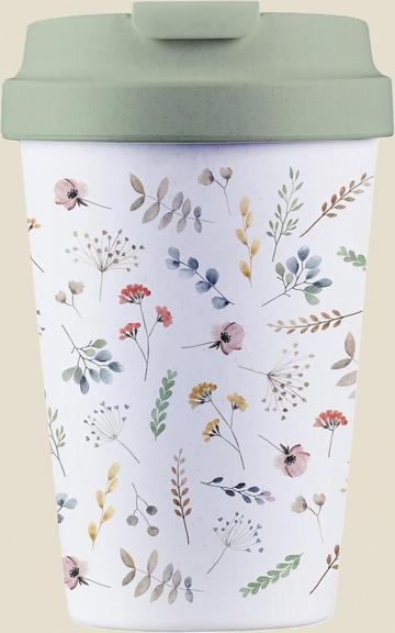 chic mic bioloco plant easy cup - watercolor flowers