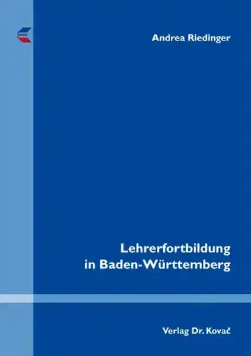 Andrea Riedinger: Lehrerfortbildung in Baden-Württemberg