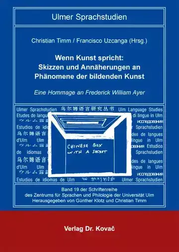 Christian Timm / Francisco Uzcanga (Hrsg.): Wenn Kunst spricht: Skizzen und Annäherungen an Phänomene der bildenden Kunst