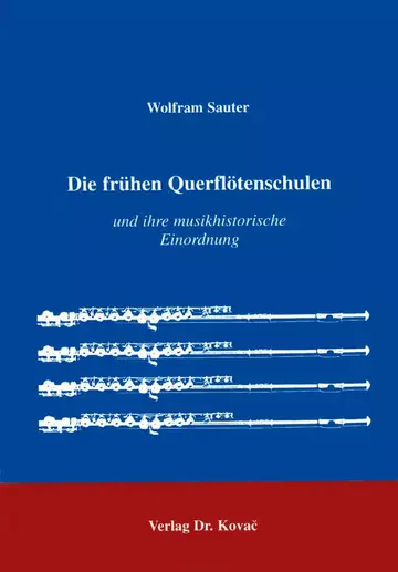 Sauter: Die frühen Querflötenschulen