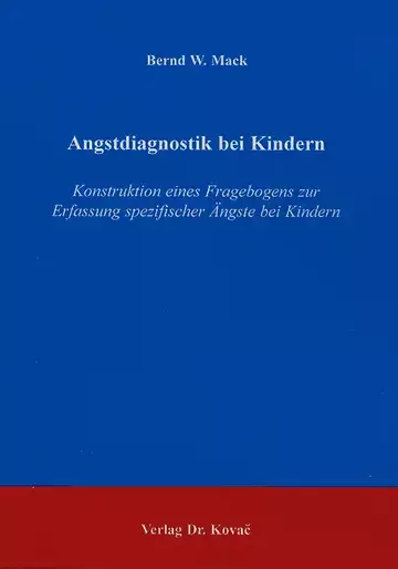Mack: Angstdiagnostik bei Kindern