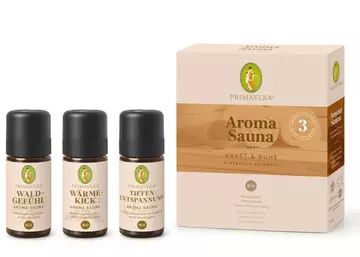 Primavera Set Aroma Sauna Kraft & Ruhe