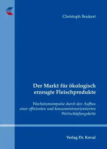 Christoph Beukert: Der Markt für ökologisch erzeugte Fleischprodukte
