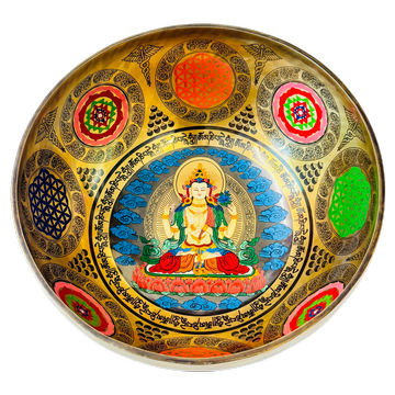 Klangtherapieschale – Himalayacrafts – Medezin Buddha