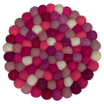 Filz-Untersetzer – bunt – Ø 21cm