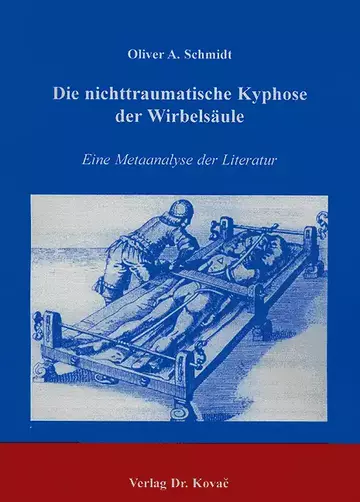Schmidt: Die nichttraumatische Kyphose der Wirbelsäule