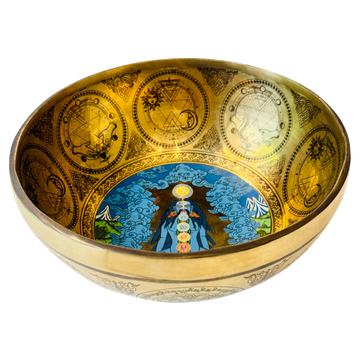 Klangtherapieschale – Himalayacrafts – Medezin Buddha