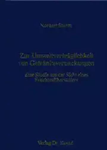 Sturm: Zur Umweltverträglichkeit von Getränkeverpackungen