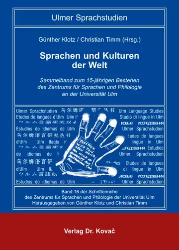 Günther Klotz / Christian Timm (Hrsg.): Sprachen und Kulturen der Welt