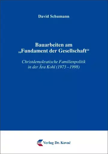 David Schumann: Bauarbeiten am „Fundament der Gesellschaft“