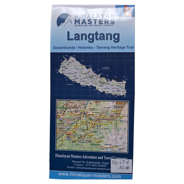 Langtang Karte