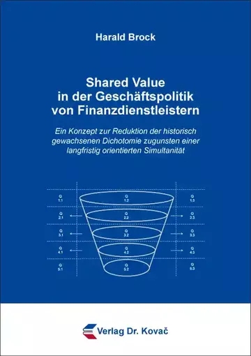 Harald Brock: Shared Value in der Geschäftspolitik von Finanzdienstleistern