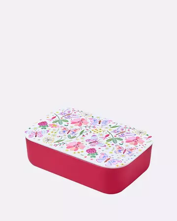 chicmic bioloco plant classic lunchbox - butterflies