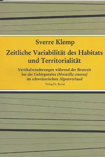 Klemp: Zeitliche Variabilität des Habitats und Territorialität