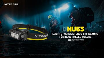 Stirnlampe- Nitecore NU53