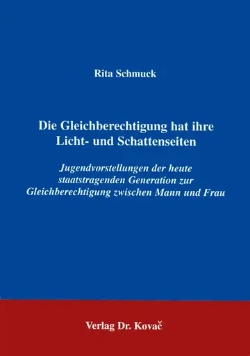 Schmuck: Die Gleichberechtigung hat ihre Licht- und Schattenseiten