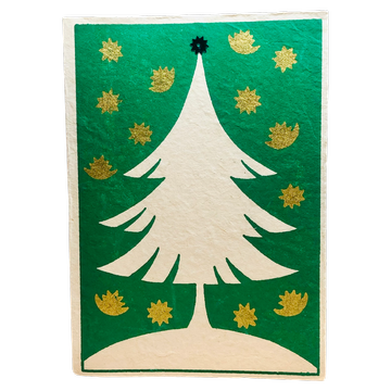 F1-220 Weihnachtsbaum Weiss Rot