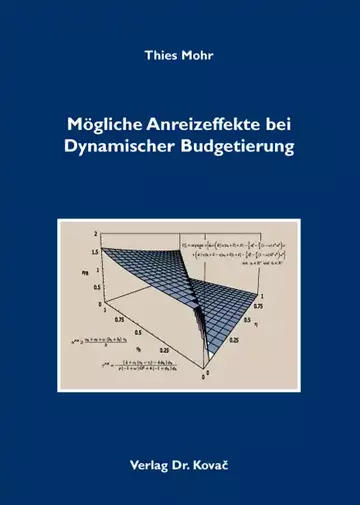 Thies Mohr: Mögliche Anreizeffekte bei Dynamischer Budgetierung