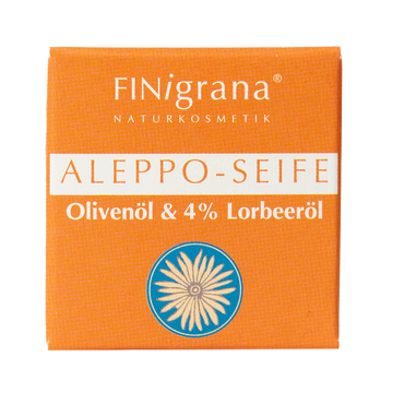 Aleppo Gästeseife Olivenöl mit 4% Lorbeeröl 25g